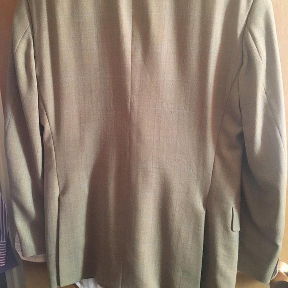 Used Tommy Hilfiger Mens Blazer Biege Size 38 - Picture 2 of 9